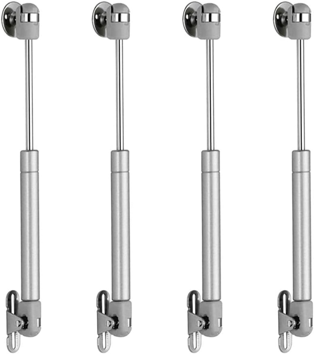 4 Stuks 200N Gas Strut Lid Hydraulische Gasveer Liftsteun Keuken Cupboard Verblijf Ondersteuning Deksel Gasscharnier Kastscharnierveer Gas Verblijf Scharnier Strut