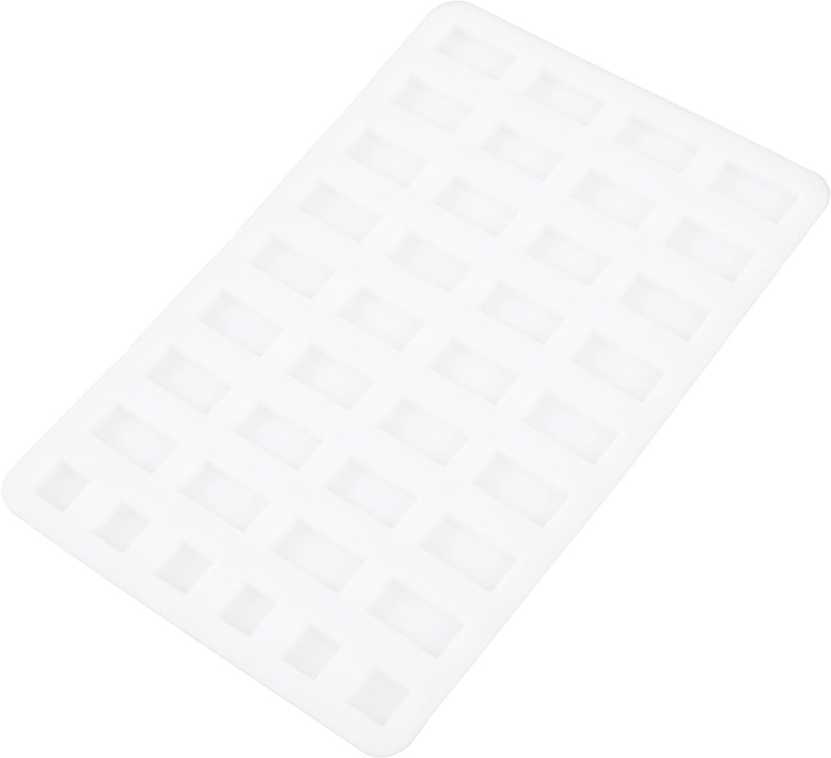 Miniatuur baksteenvorm 38 holtes siliconen mini baksteenvorm voor doe-het-zelvers beton gips hars fondant chocolade