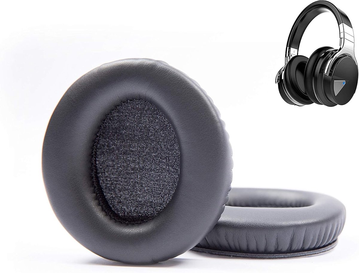 Damex Headphone Ear Pads Replacement Cushion for Cowin E7 (Black) - ShopVlot