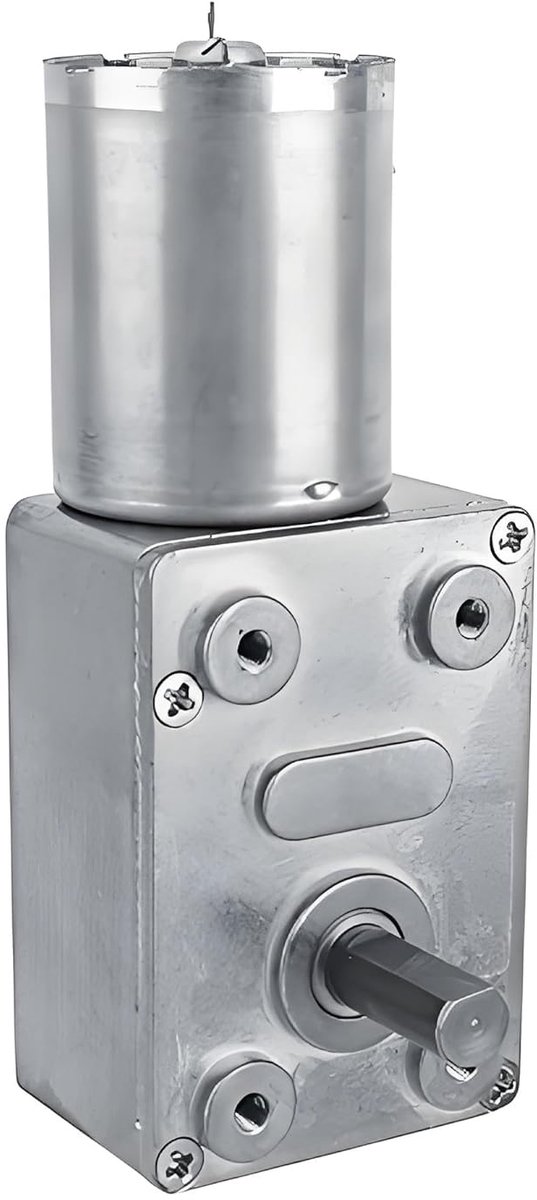SnelShoppen - DC 12V Hoge Koppel Versnellingsmotor Reversible Motor Gearbox 40RPM CW/CCW voor Deuren, Miniatuur Lieren en Meer