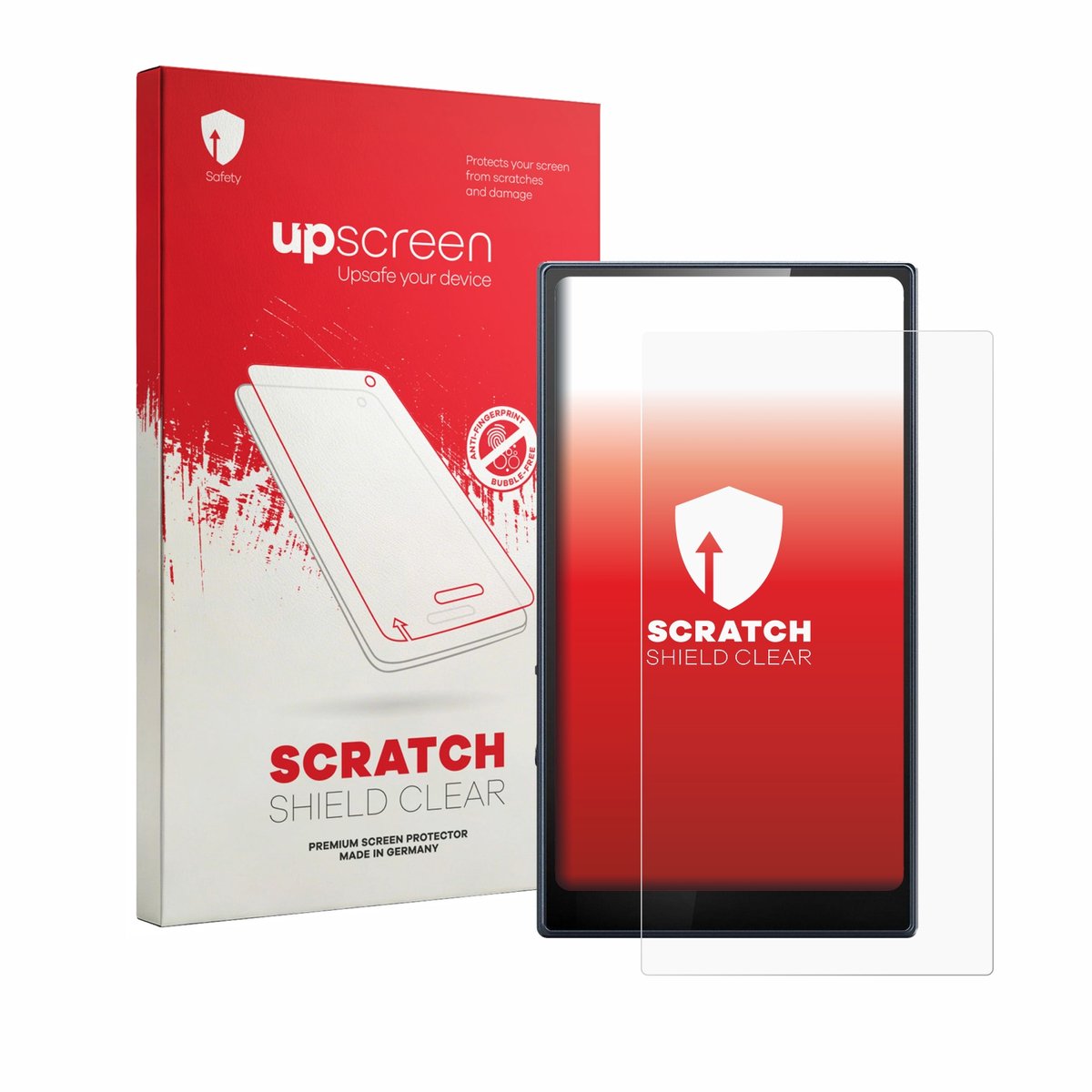 upscreen - Screenprotector voor FiiO M21 - Folie Beschermfolie transparant