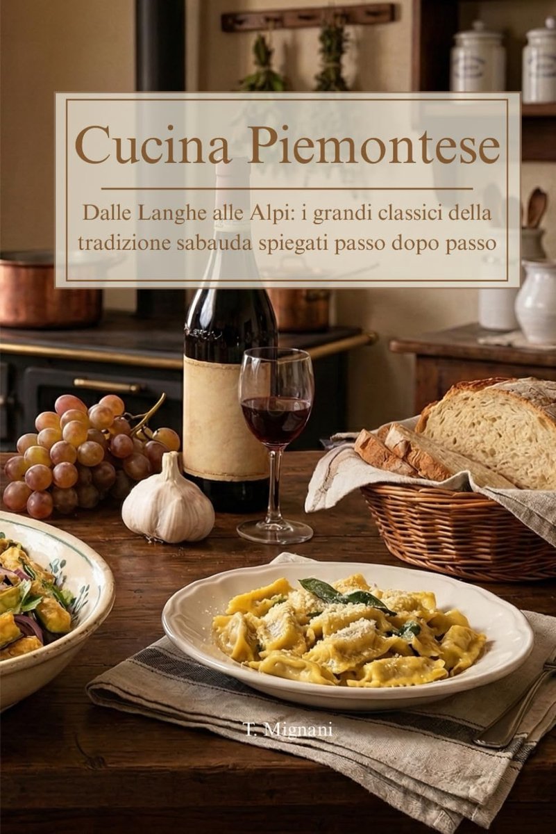 Piemontese: Ricette Tradizionali e Segreti della Tavola Sabauda. Dagli Antipasti ai Dolci Tipici delle Langhe e del Monferrato.