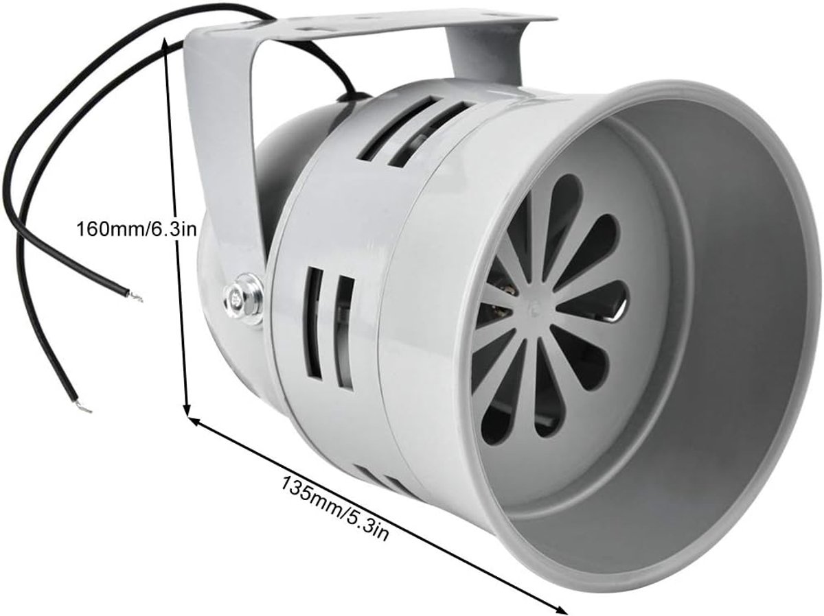 40 W elektrische sirene, elektromotorisch aangedreven alarm, industriële elektrische sirenen, hoorn-brandalarm, veiligheids-preventiesirne, binnenlands veiligheidssysteem (AC220V)