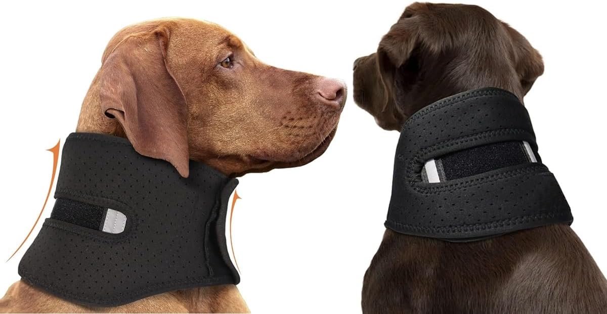 Cervicale Halsband voor Hond Kat Pijnverlichting, Canine Wrap Bescherm Wonden Genezen Ondersteuning, Door Artritis tot Verwonding Cervicale Brace Helpt Herstellen Van Cervicale