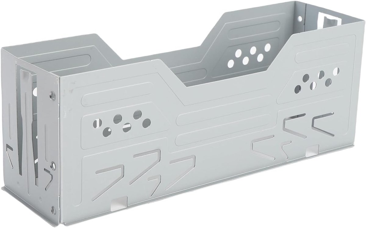 Universal Design Car Stereo Radio Installatie Cage, Metal 1DIN Fitting Frame voor ISO 1DIN, MATTION: Universal Fit, Geschikt voor Installatie Als Afmetingen Geschikt Zijn
