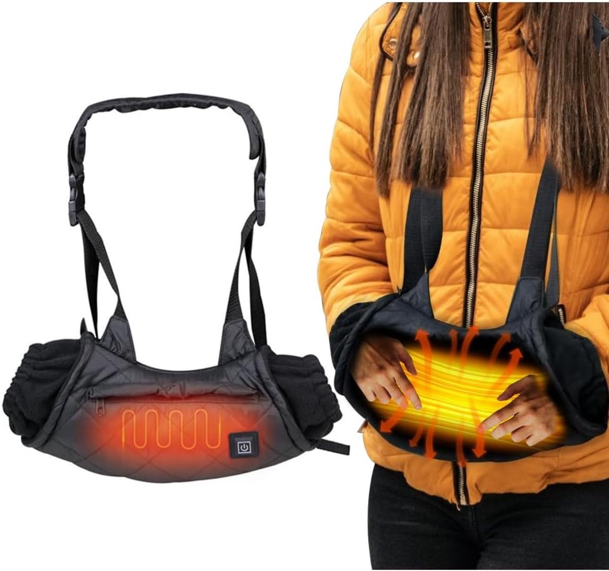 SnelShoppen - Winter Hand Tube, Elektrische Warming Handwarmer, 3-stand Campinghandschoenen voor Buiten Jagen, Hiken, Sneeuw Kamperen