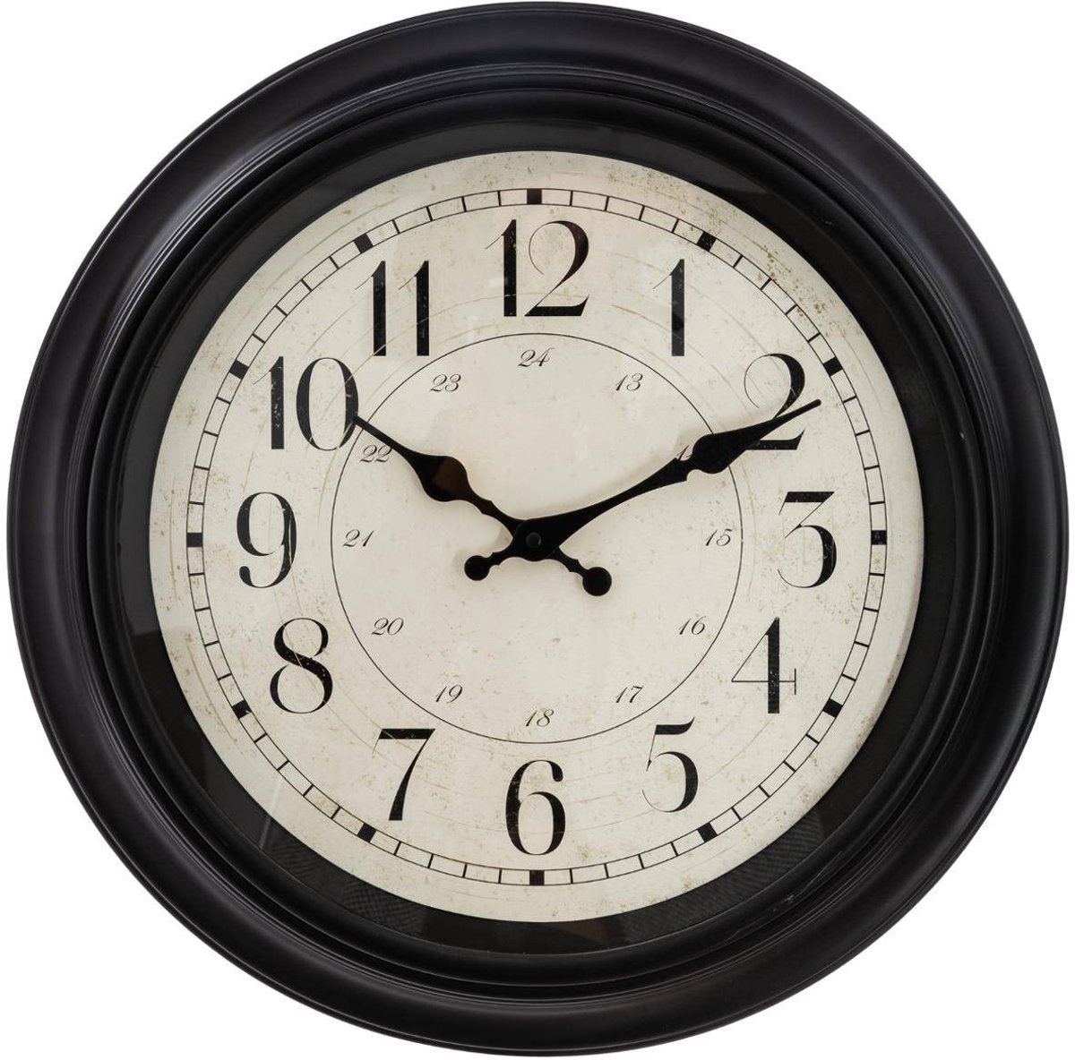 Vintage wandklok met sierlijsten ILAN