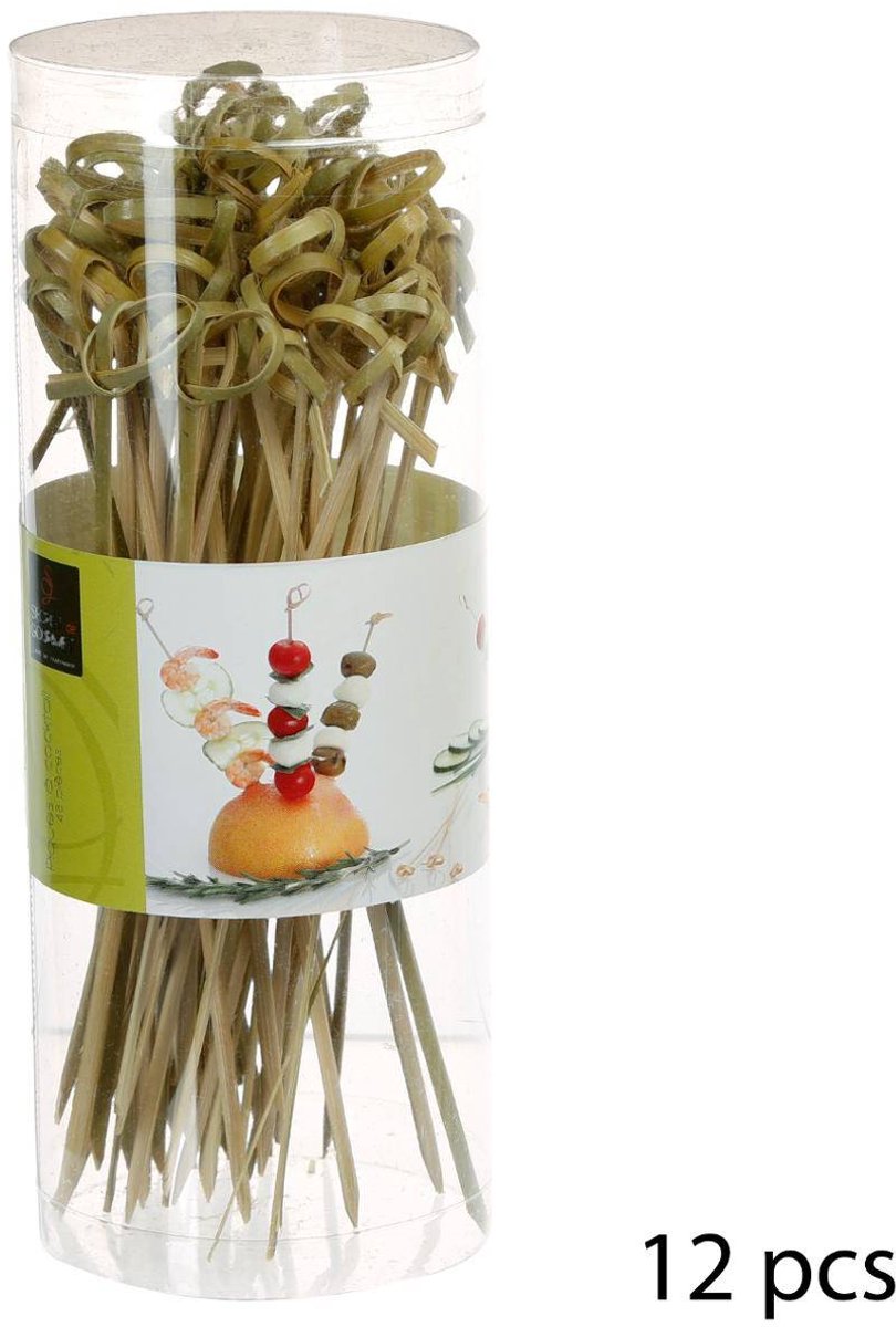 Set van 48 BAMBOU CUISINE-prikkers