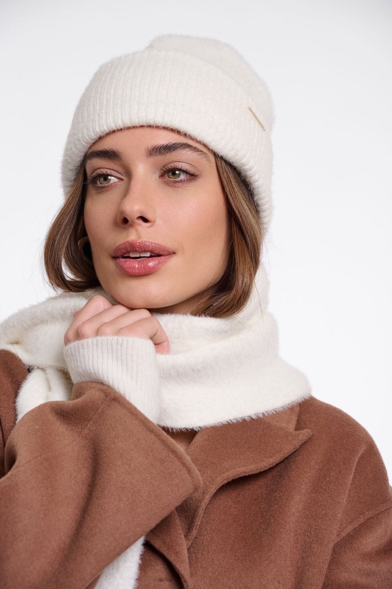 Rino & Pelle Accessories - Loes beanie - Wit