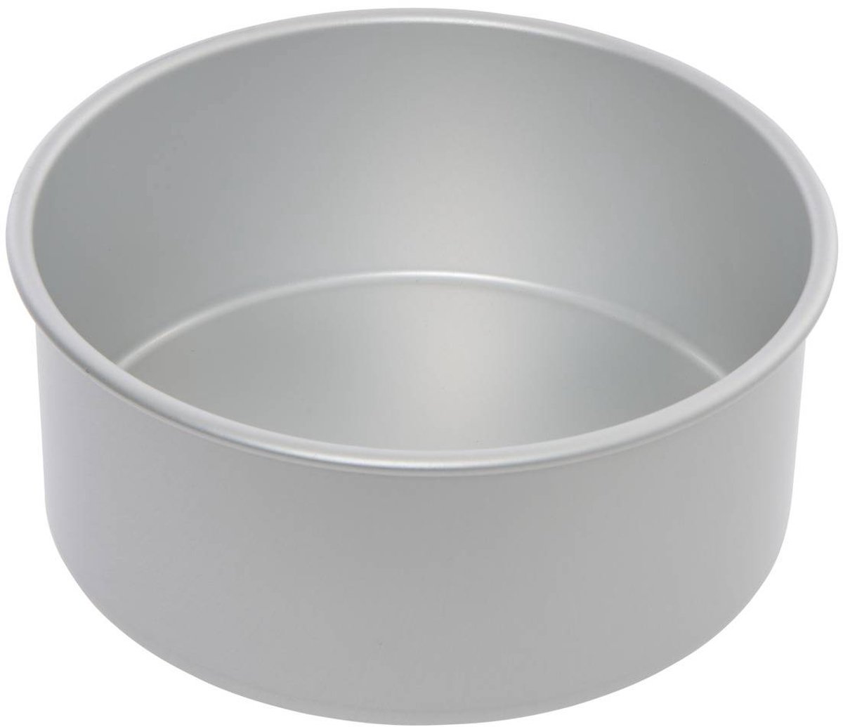 Moule rond bords hauts Essentiels D.23cm gris