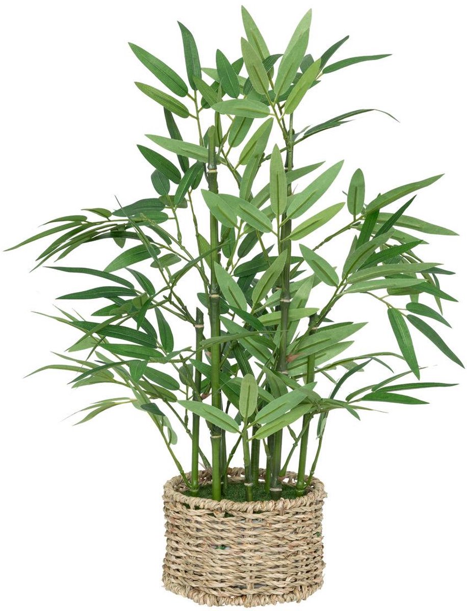 Kunstmatige bamboe Ly Natuurlijke pot H46cm