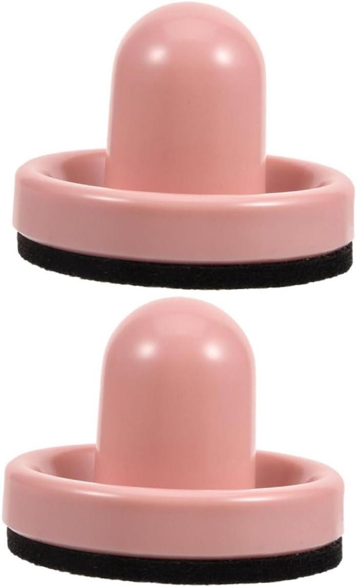 Airhockey Paddles Set - Pusher Stokken - Tafelspel Plezier - Robuuste ABS Constructie - 7.6 x 7.6 x 5.5 cm