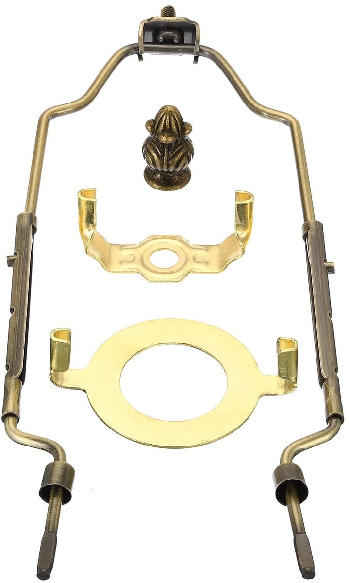Omgoods - Lamp Harp Kit 8-11 inch - Instelbare Houder voor Tafellampen en Staande Lampen