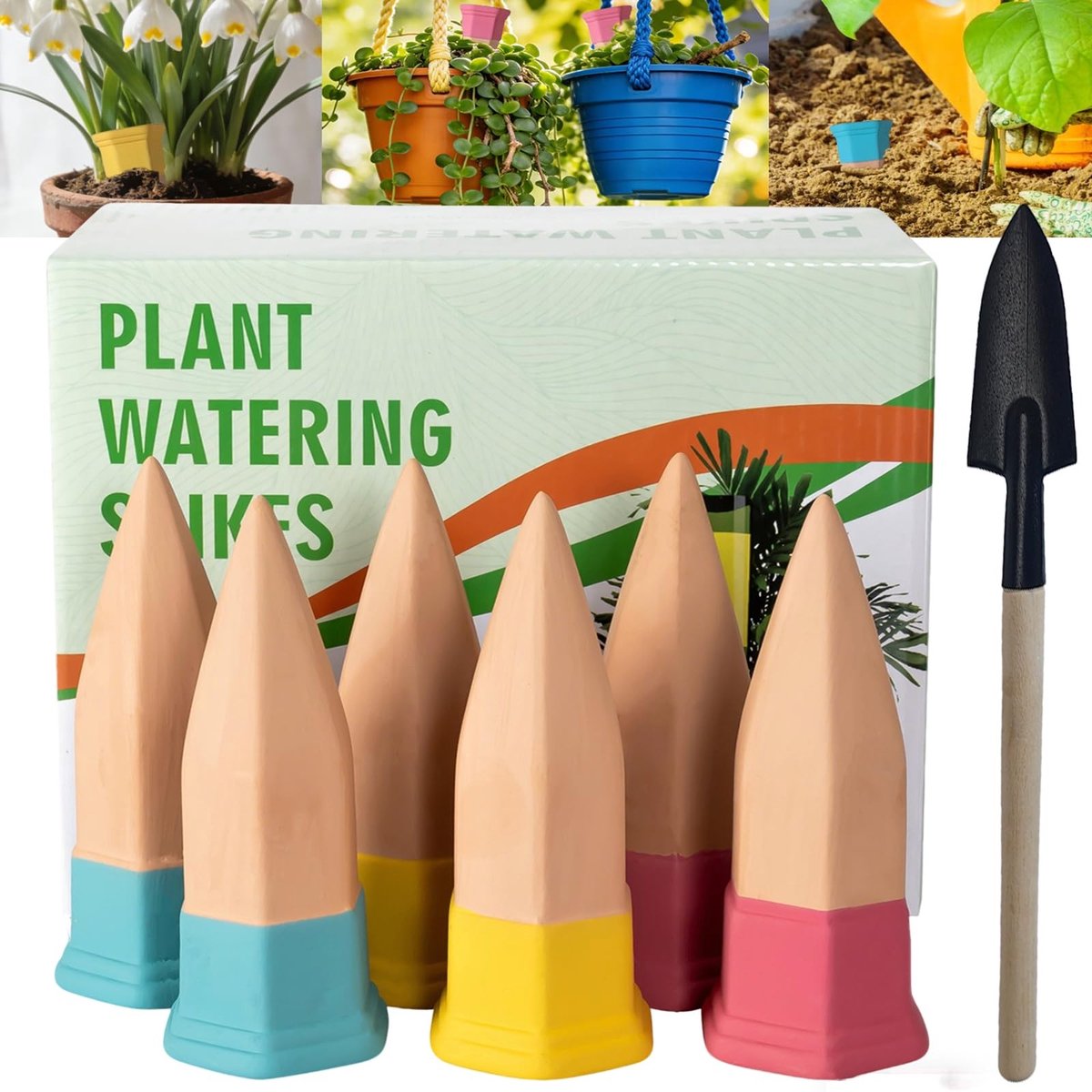 Omgoods - Zelfbewaterende Plantenirrigatie Apparaten, 6 Stuks