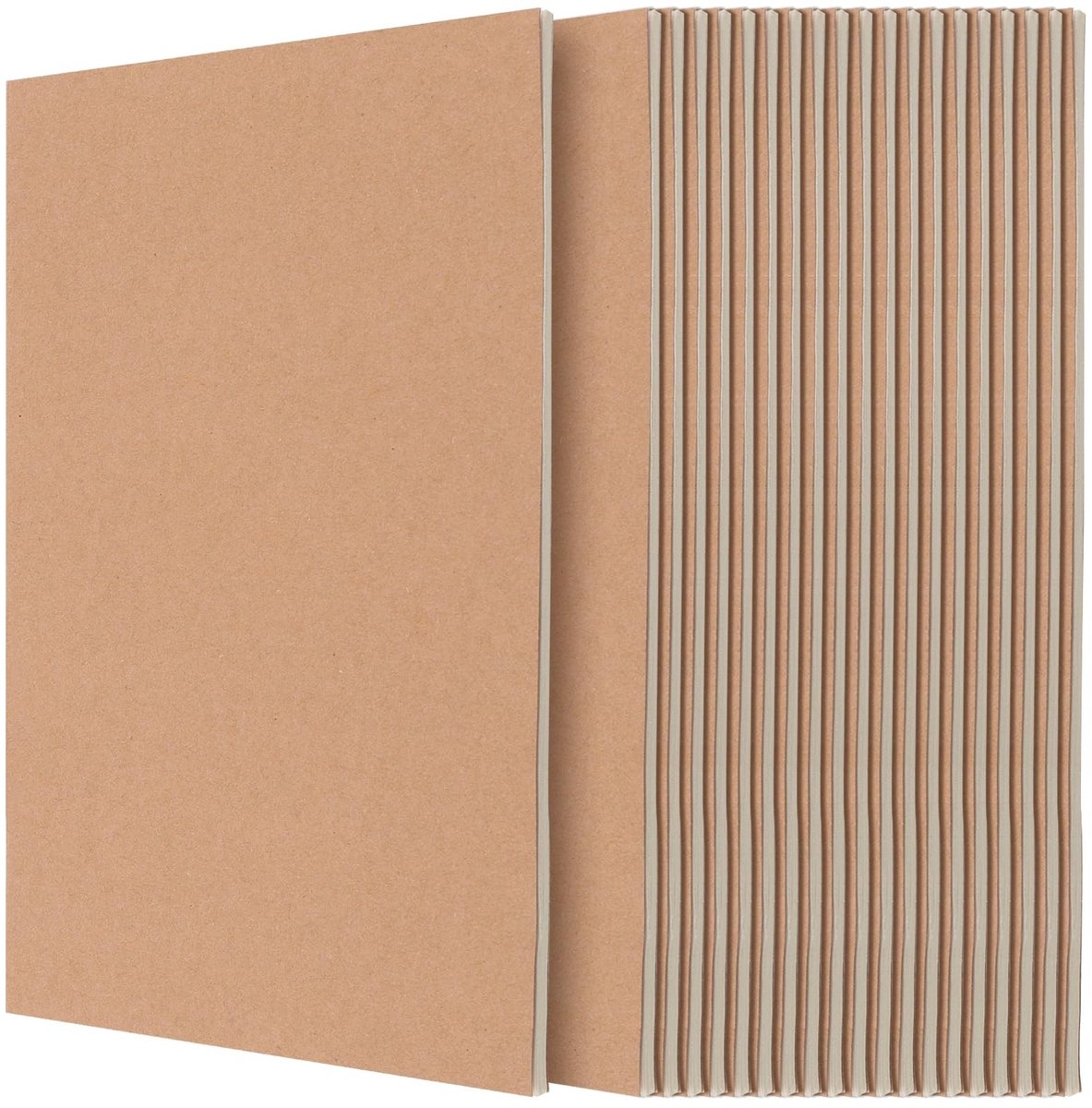 Omgoods - Set van 20 A5 Notitieblokken met Gelijnd Papier