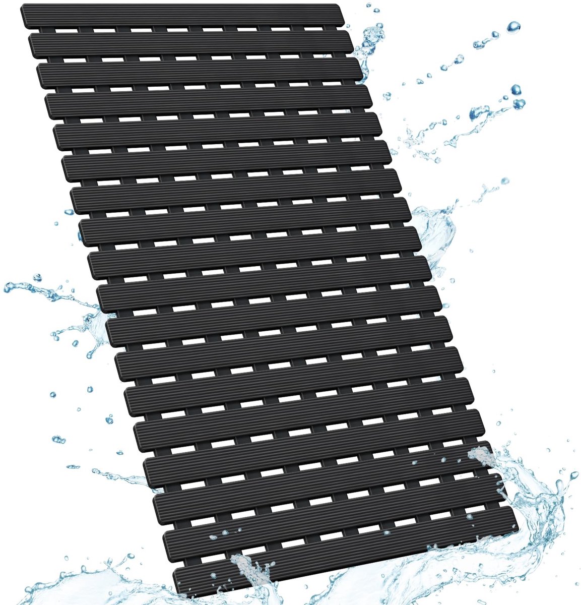 Omgoods - Antislip Douchemats met Zuignappen en Sneldrogend Materiaal