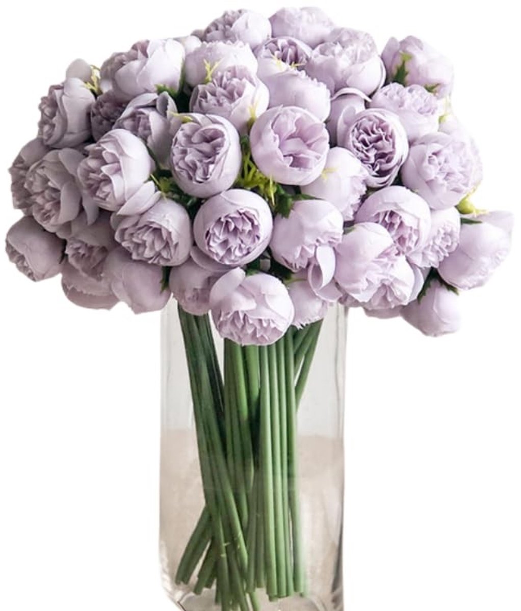 Omgoods - Kunstmatige Ranunculus Bloemen 30cm, 18 Stuks voor Decoratie