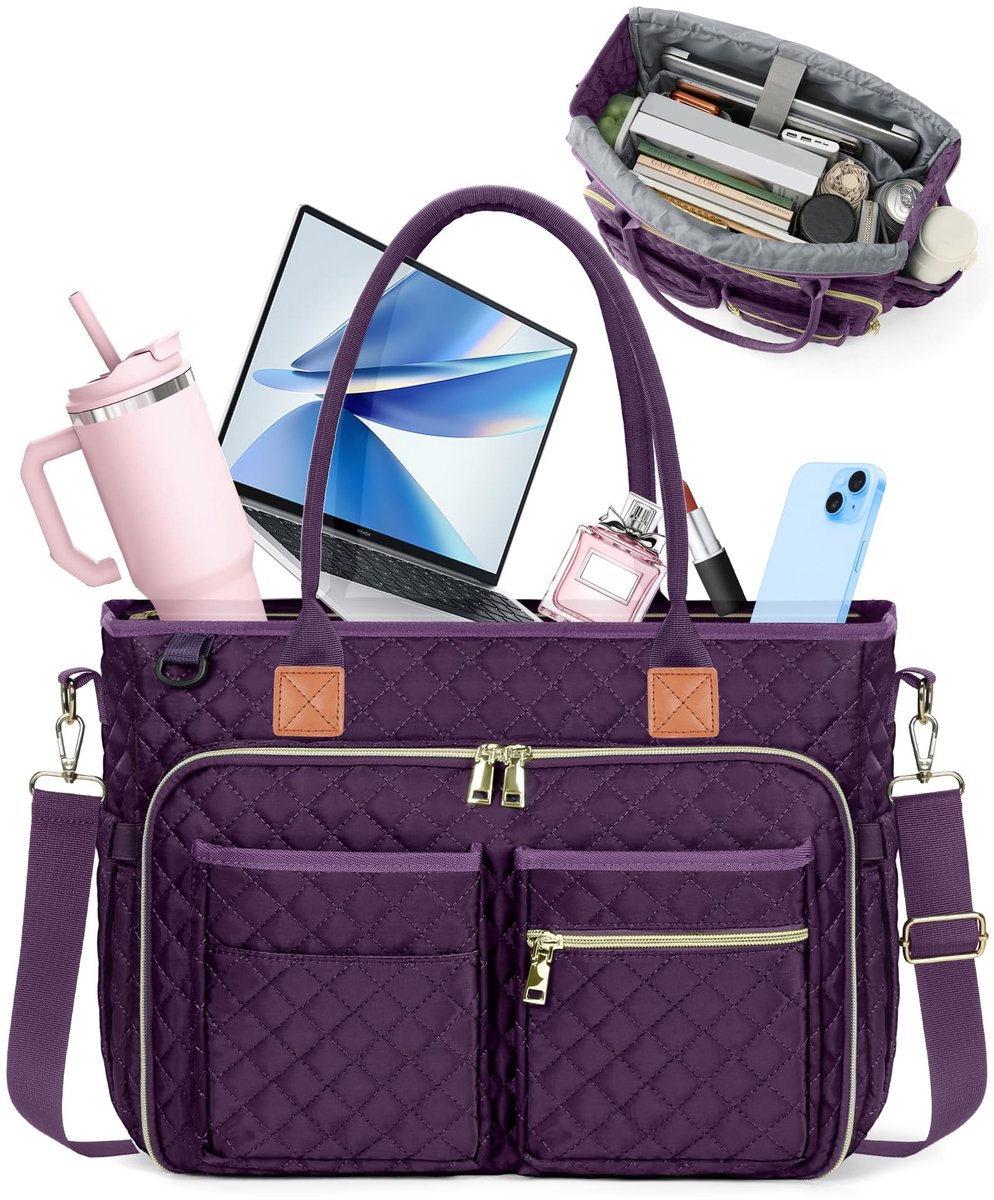 Omgoods - Grote Laptop Bag voor Werk en Onderwijs met Isolerende Zak