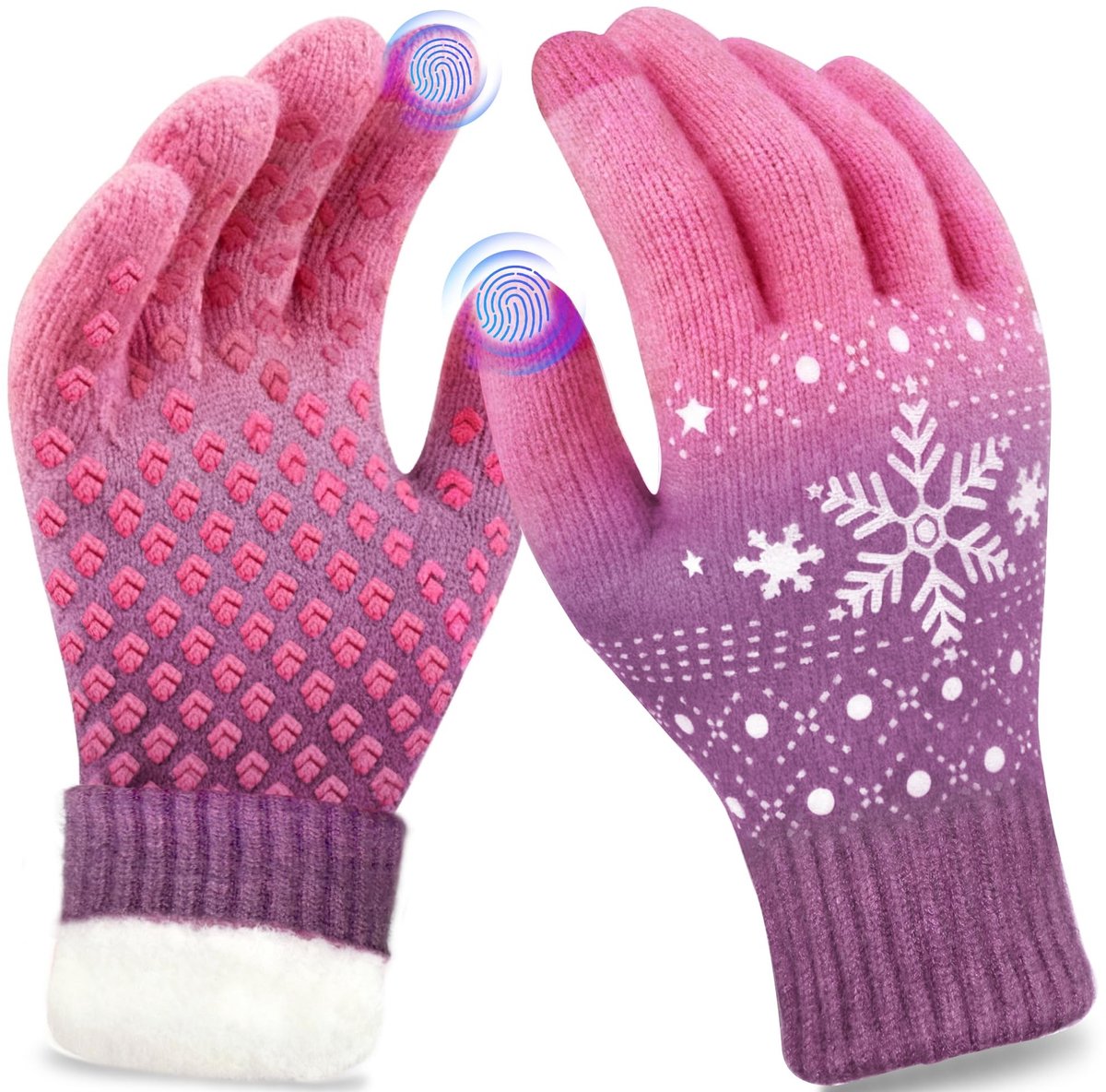 Omgoods - Winter Thermische Handschoenen met Touchscreen en Antislip voor Koude Dagen