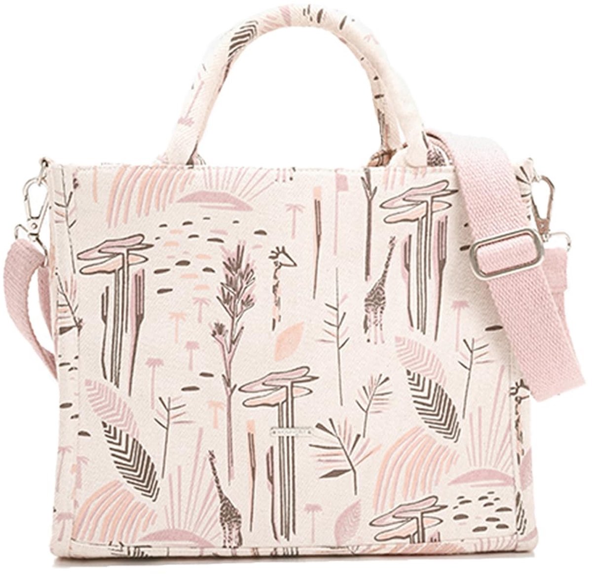 Omgoods - Premium Canvas Schoudertas voor Dames, Multifunctioneel