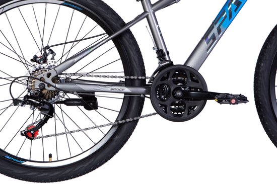 Mars - Mountainbike - 26 inch - 21 versnellingen - Schijfremmen - Voorvork met vering - Blauw van Mars — afbeelding 4
