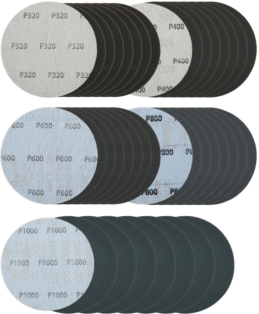 Omgoods - Schuurpapier Set met 40 Stuks (Grit 320/400/600/800/1000)