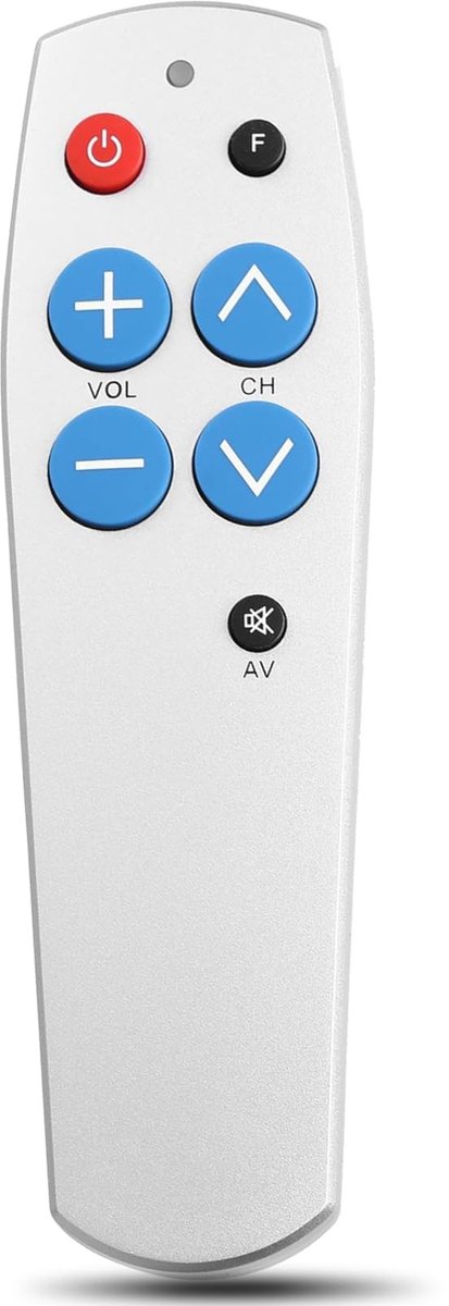 Omgoods - Eenvoudige Universele TV Afstandsbediening voor Senioren