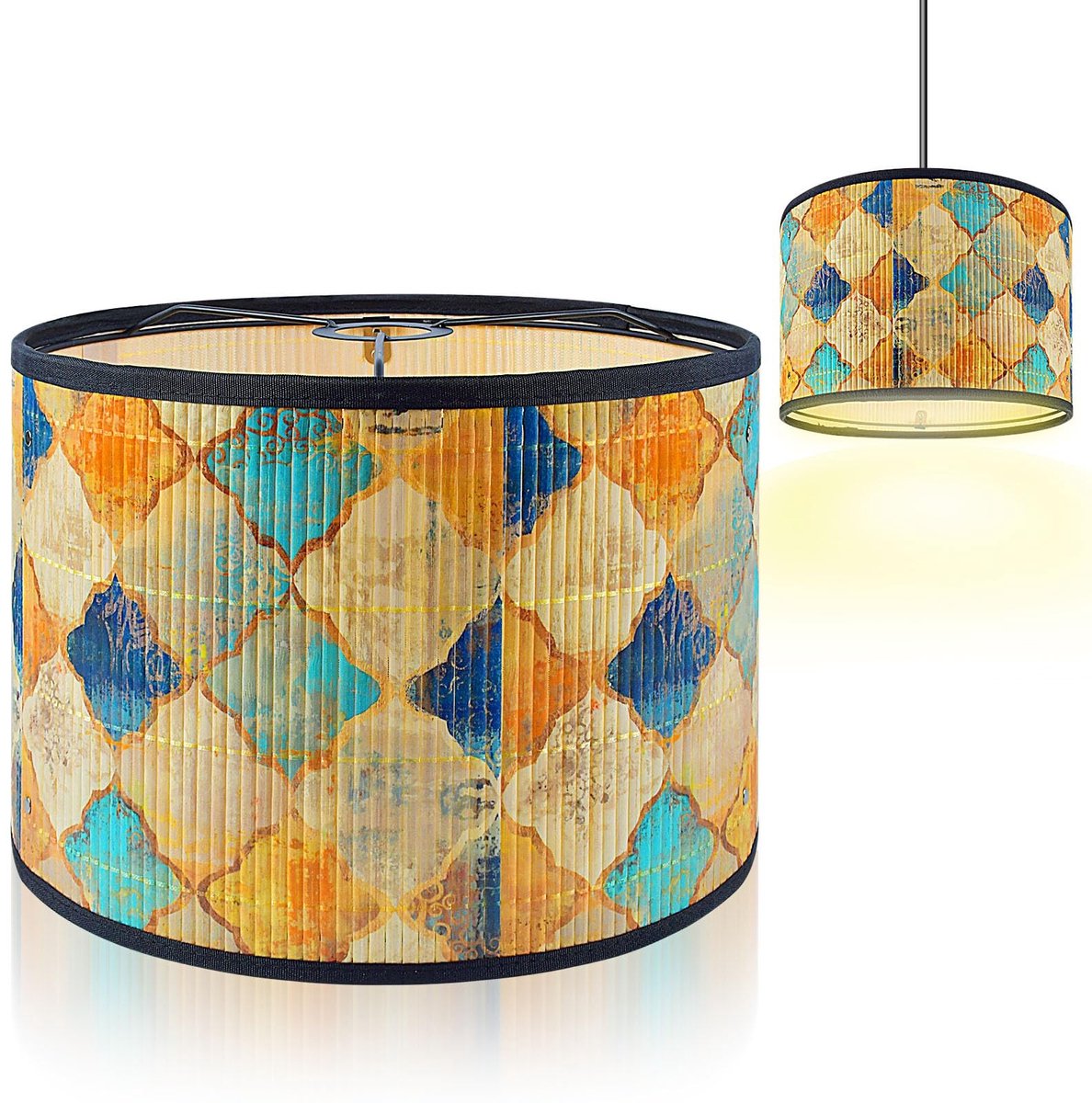 Omgoods - Bamboe Lampshade voor Hanglampen en Tafellampen