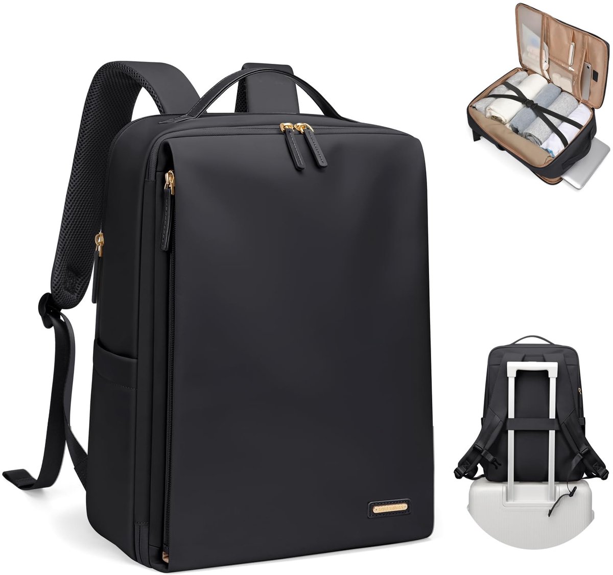 Omgoods - Stijlvolle Laptop Rugzak voor Dames Geschikt voor 17.3 Inch Laptop