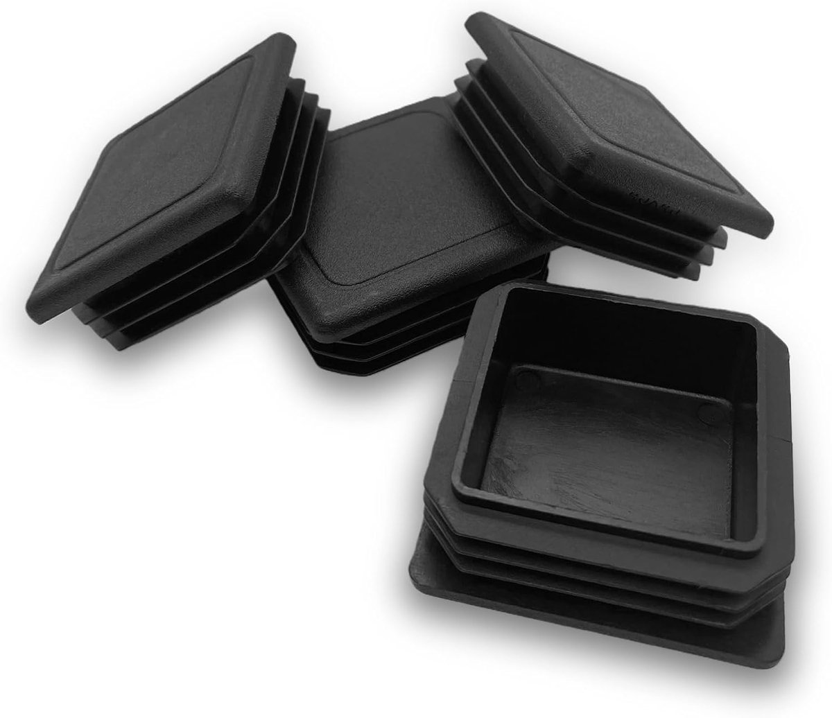 Square Slat Stop 45 x 45 mm for Square Tubes - Pipe Cover Stopper for Square Tubes 45 x 45 mm, Pole Caps as Cover Cap - ShopVlot