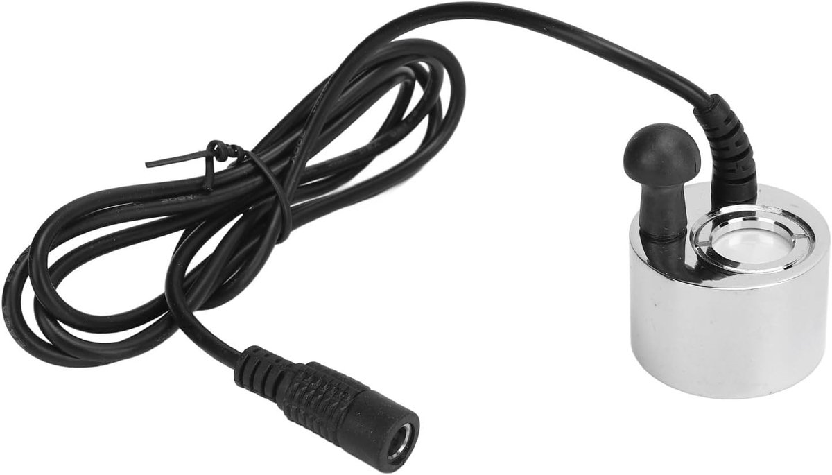 SnelShoppen - Ultrasonische Mistmaker, Ultrasonic Fogger met Koper Cup voor Waterornamenten, Vijver en Tuin - 350 ml/u, Zachte Mist Effect, Ideaal voo