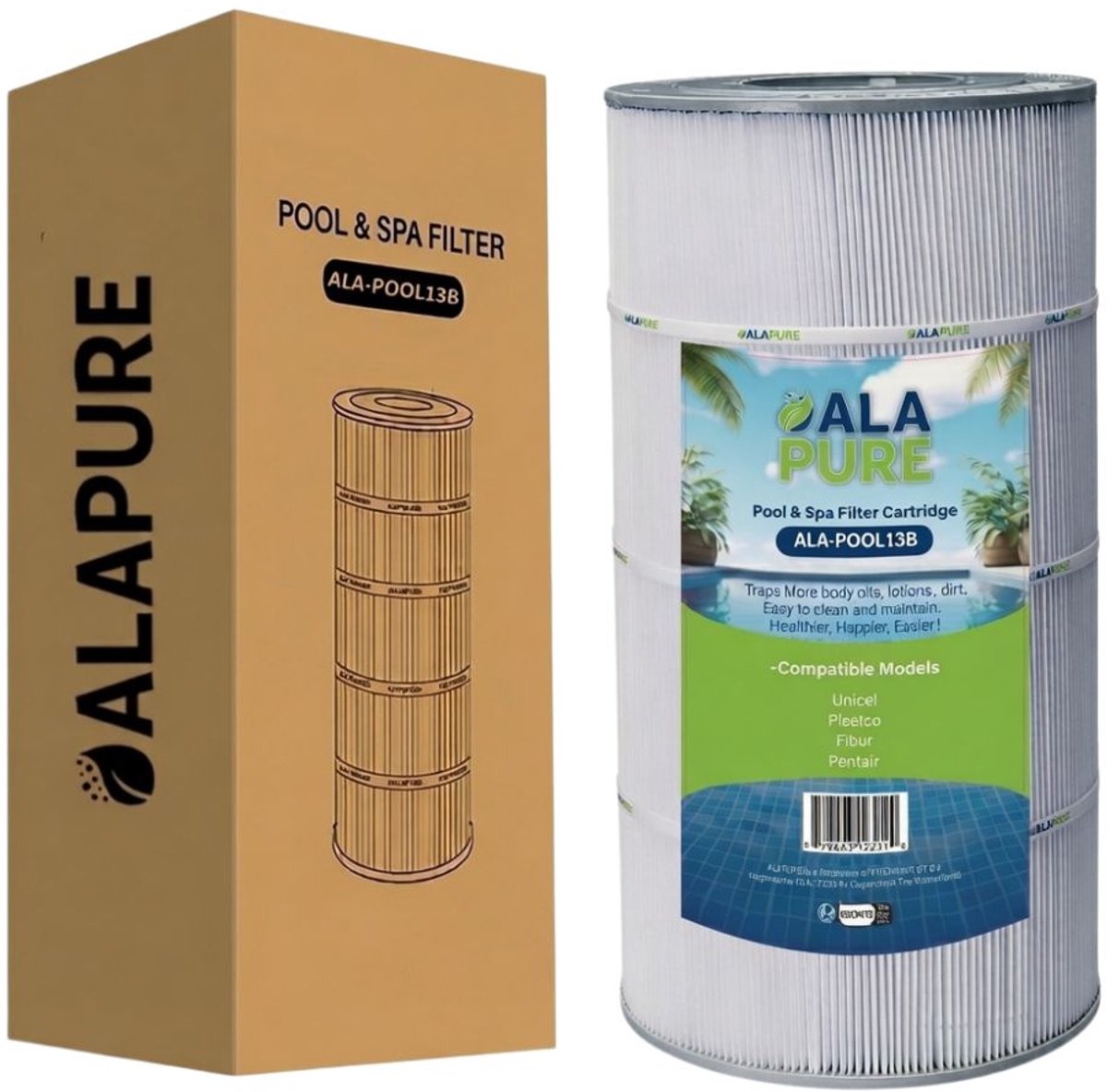 Zwembad Waterfilter voor Hayward C100SE / CX100XRE / PC158 / PA100S / C-8408