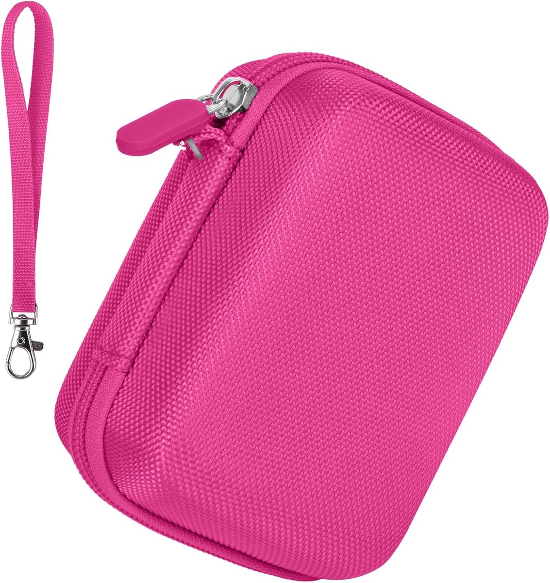 SnelShoppen - Digitale Camera Tas voor Compacte Camera, FHD 1080P 36MP, LCD Display, Oplaadbaar, Kleine Opbergdoos, Roze, Ideaal voor Reizen, Feestjes