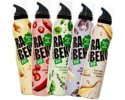 Rabeko | Mix Zero Cooking Spray | Voordeelpakket | 5 x 200 ml
