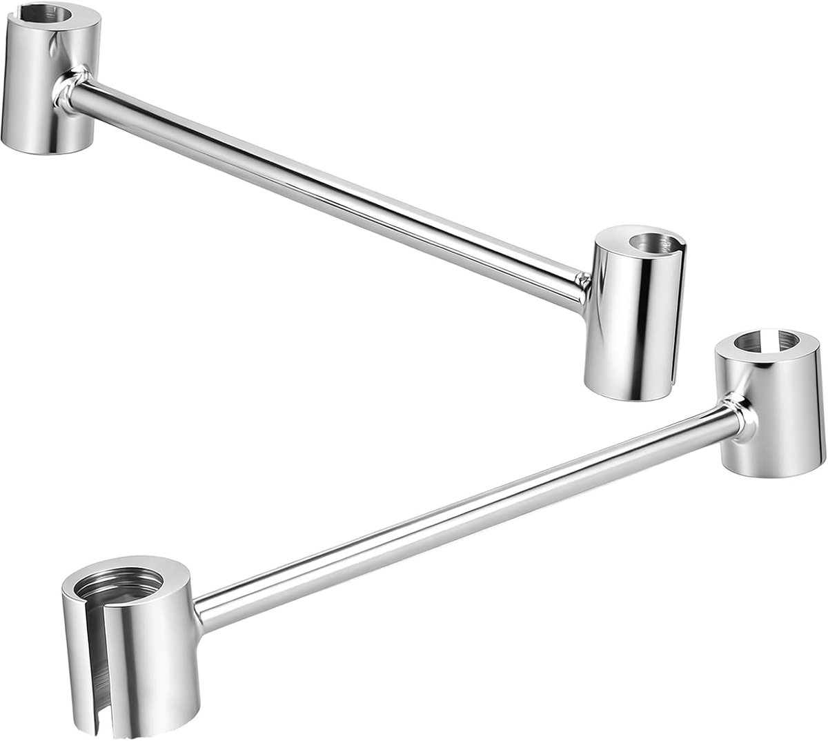 SnelShoppen - 2 stuks deur scharnier afsteltool, scharnieropening, afstel sleutel instelbaar tot 14 mm, 19 mm, 23 mm, 25 mm, koolstofstaal, deur schar