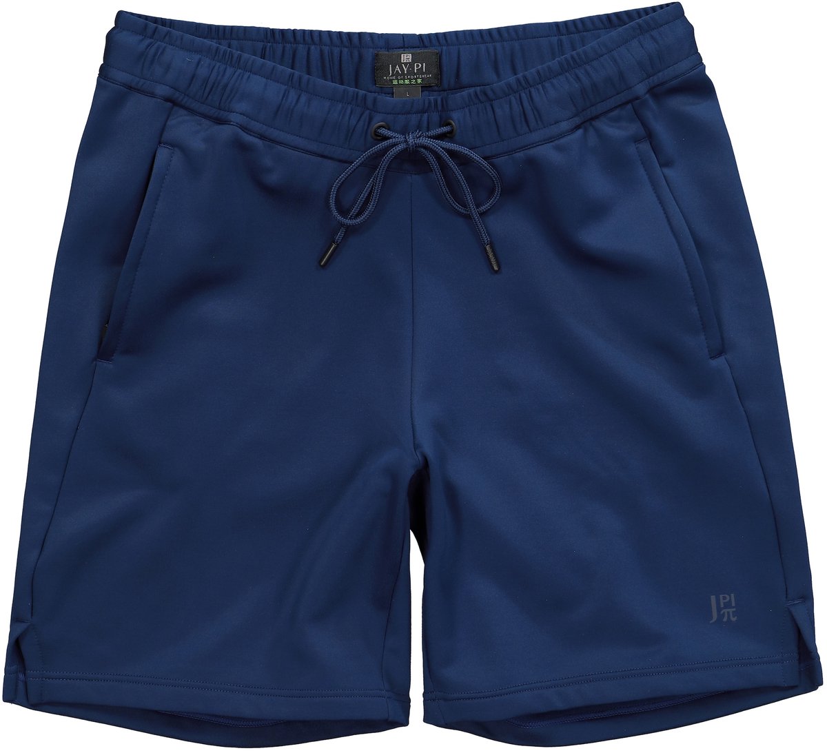 JAY-PI - Heren - Functionele bermuda Iron Anvil Buik-Fit cargozakken - Donkerblauw - Maat 5XL