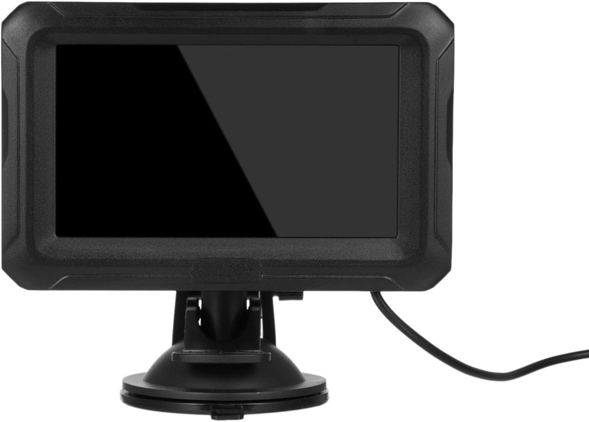Babyfoon Auto Camera - Kinderbewaking Monitor - Veilig Reizen - Verbeterd Nachtzicht - 4.3 Inch Scherm - Zwart