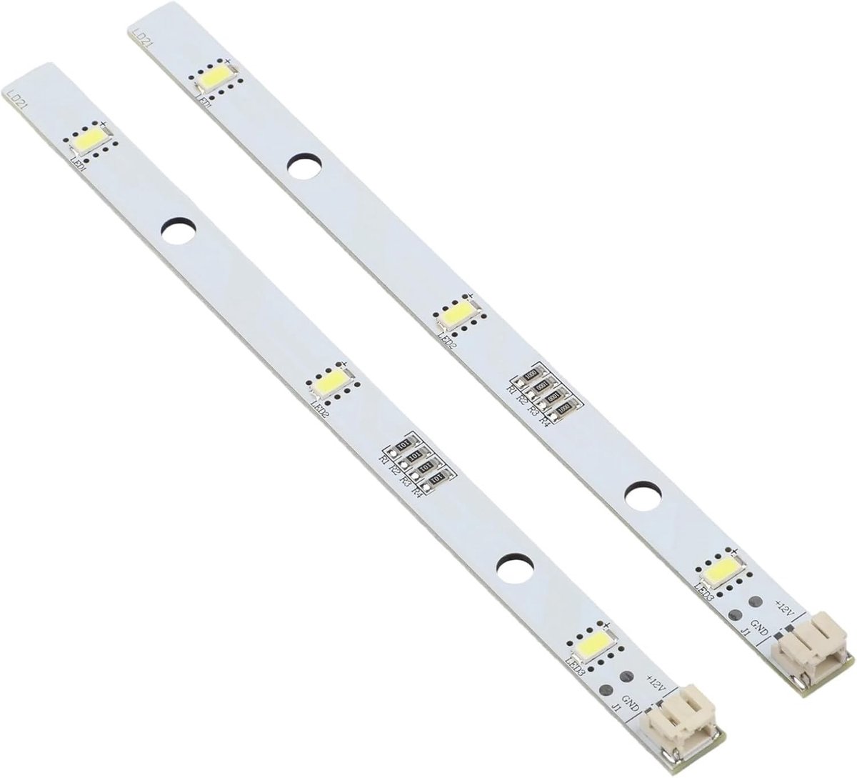 LED Lichtstrips voor Koelkasten - Vervangende 12V DC 2-Pin Connector Verlichting voor Efficiënte Koeling en Energiebesparing