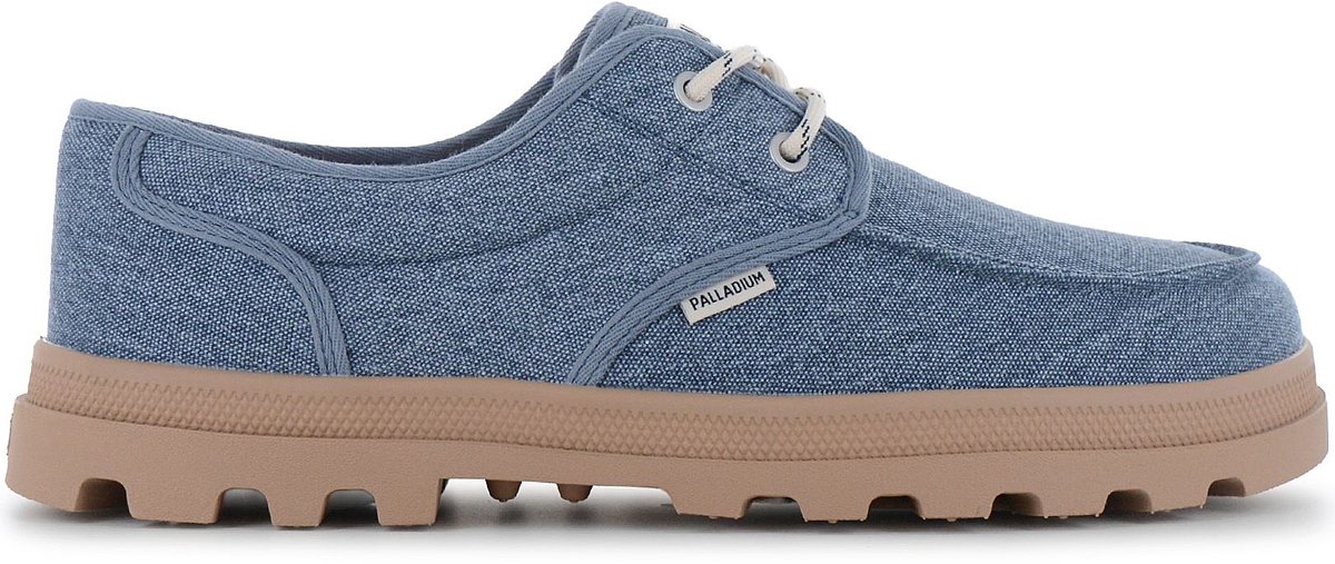 Palladium Dunelite Moc Cush Heren Sneakers Schoenen Canvas 04660-481-M Blauw