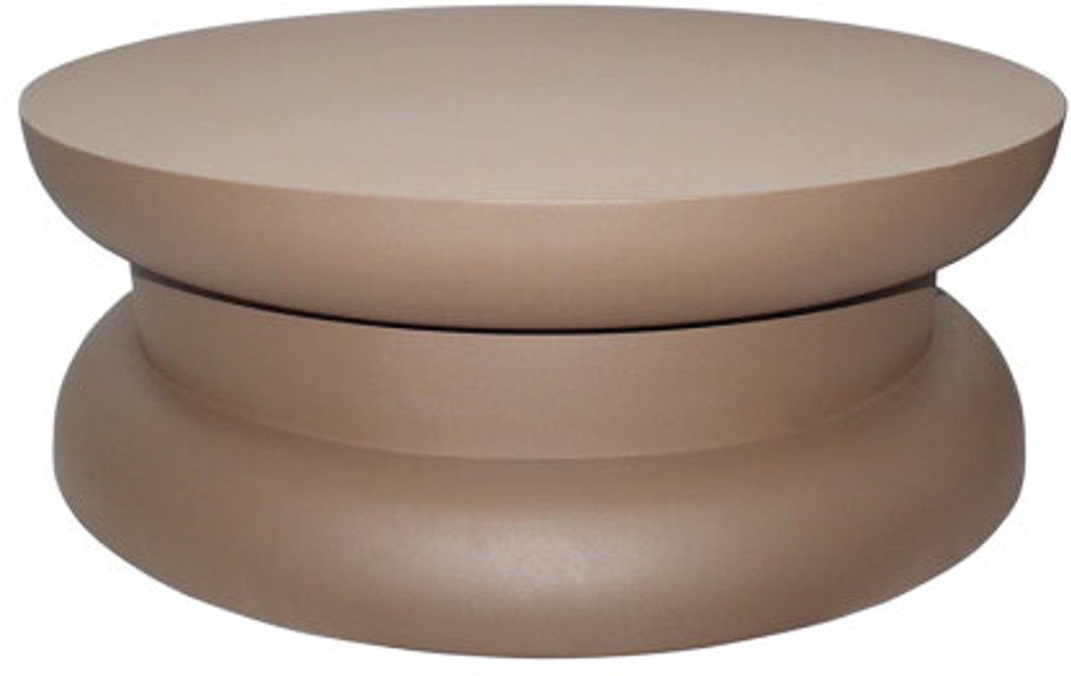 Parma salontafel, Ø85, H30, Brown - Formaggio Collection