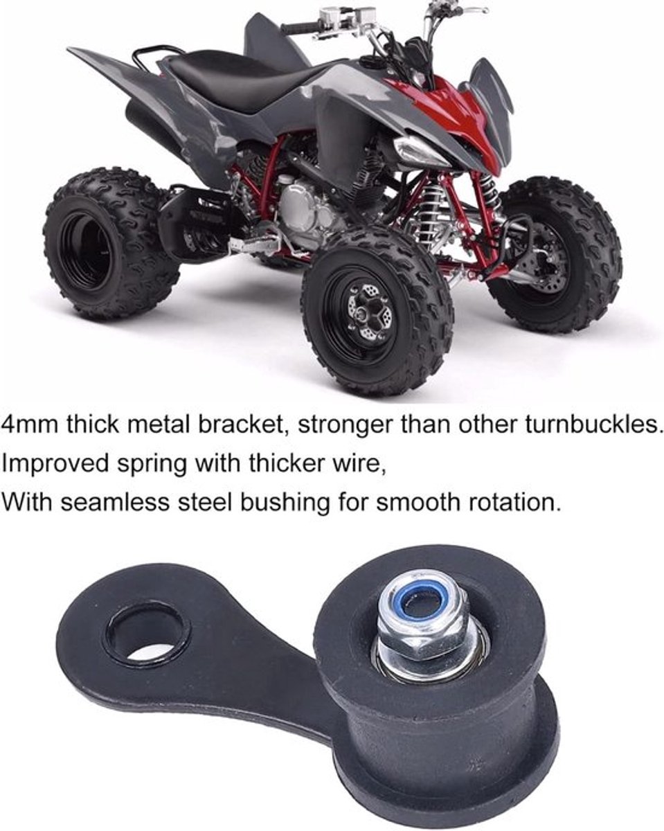 Zeynomax - Motorfiets Keten Roller - Kettinggeleider Spanner - Zware kwaliteit