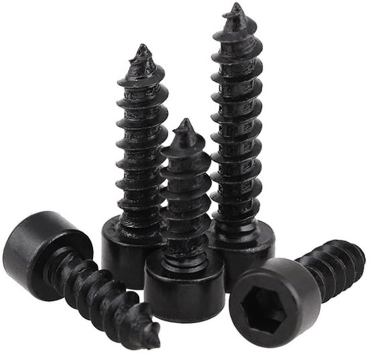 Solidchoice - Dailygoody - Koolstofstaal zelftappende schroeven - M3,5 x 12 mm