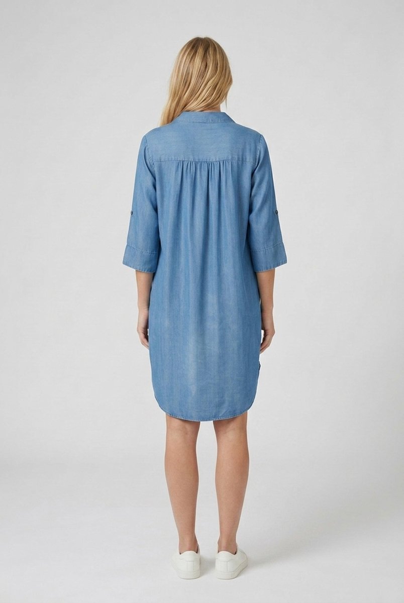 DIDI Dames Tunic Vulcano Denim mid blue maat 42