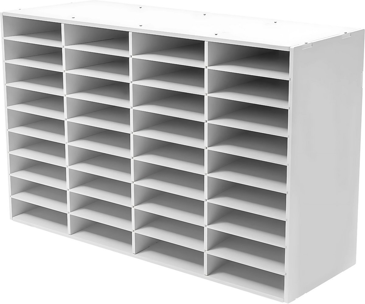 Bureau 100x30x61 cm Wit - Bureau organisator, Bureau accessoires en Brievenbak - Voor Kantoor, Thuis en School