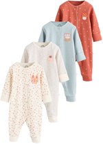 Next - Meisjes - Set van 4 babypyjama's - Rood