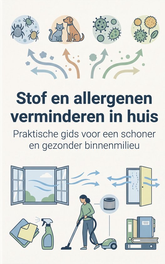 Stof en allergenen verminderen in huis - cover