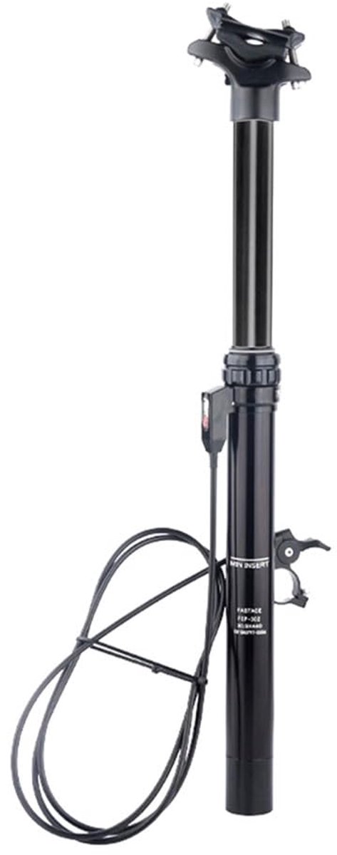 SnelShoppen - Hydraulische Zadelpen 27,2 x 440 mm Met Remote, Verstelbare Hoogte voor Mountainbike, Duurzaam, Lichtgewicht, Ideaal voor Offroad Gebrui