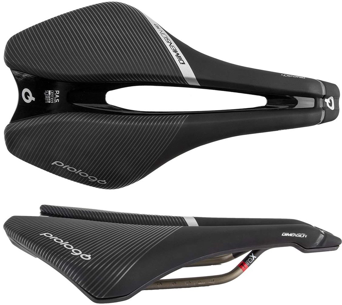SnelShoppen - Uniseks Fietszadel Prologo Dimetn3Hb80-Am, Zwart, 245 x 143 mm, Comfortabel Fietszadel voor Volwassenen, Ideaal voor Fietstochten en Dag