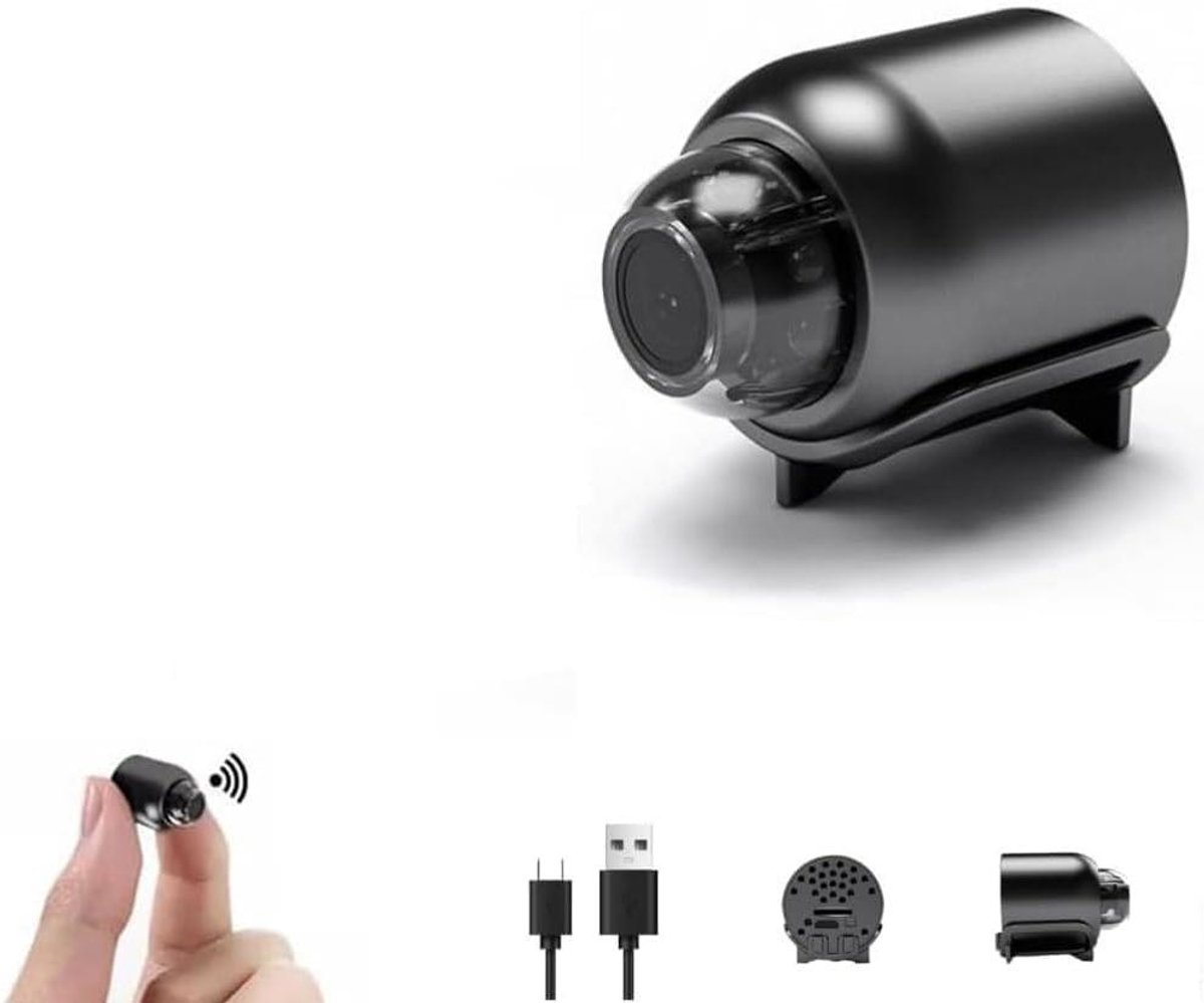 Mini Spy Camera - Verborgen Camera - Huis Beveiligen - HD 1080P WiFi - 2 cm - Zwart
