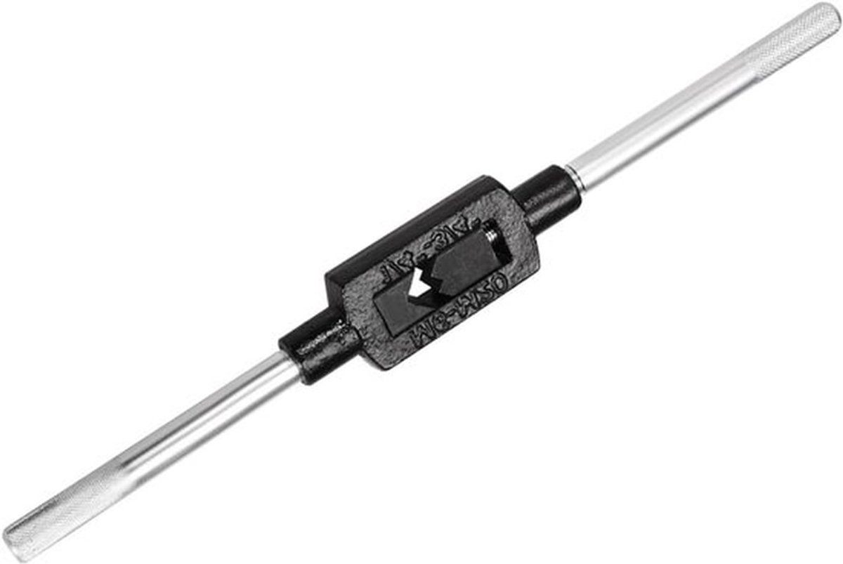 Verstelbare handtap met eenzijdige moersleutel voor M6-M20 en 1/4"-3/4" tappunten - ideaal voor tappen en bewerkingen